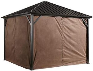 Transforming Our Dakota Gazebo with Sojag Curtain Set