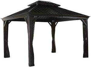 Creating Our Ideal Outdoor Retreat with the Sojag Messina Shelter