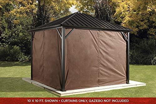 Transforming our Dakota gazebo with Sojag Curtain Set